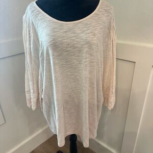 J. Jill Soft Cream‎ Blouse